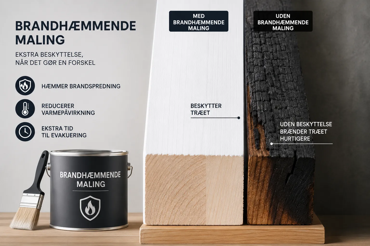 Brandhaemmende maling fordele
