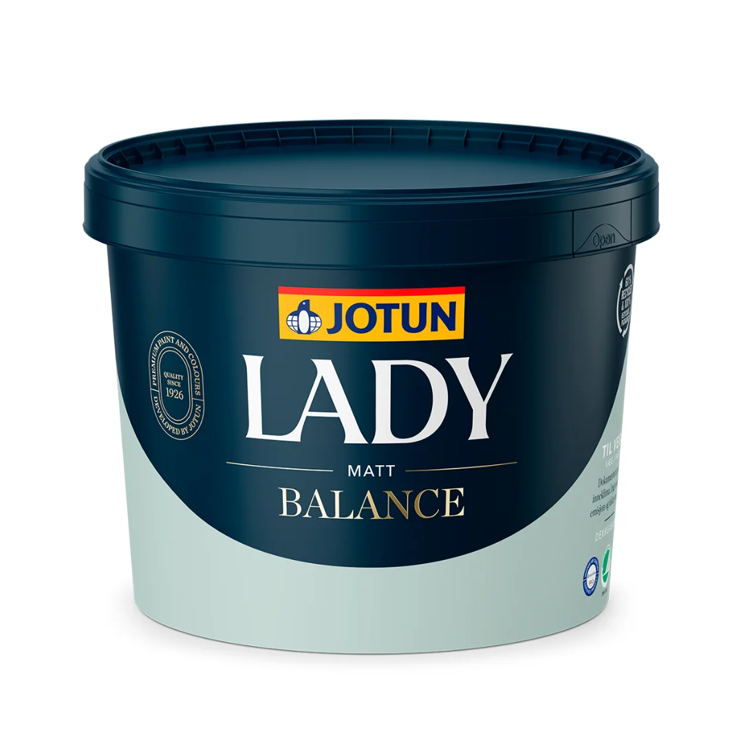 Lady maling Jotun balance