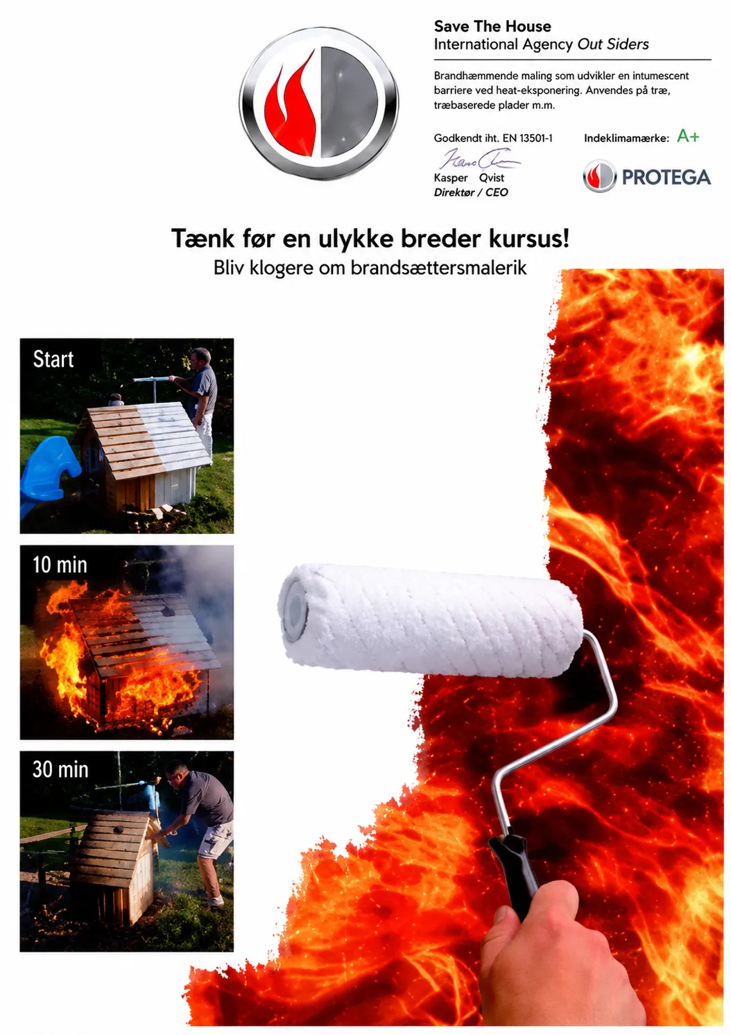 Certifikat brandhaemmende maling